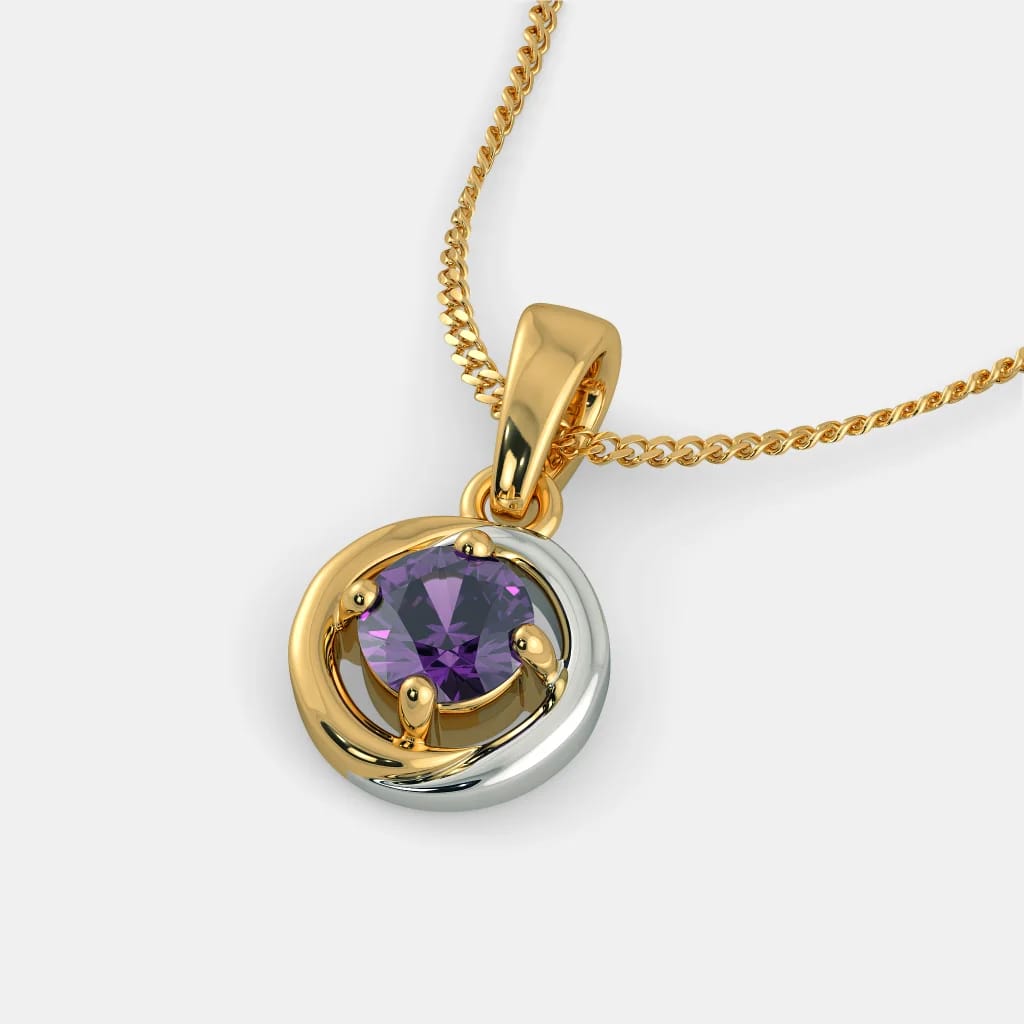 Amethyst Stone Pendant