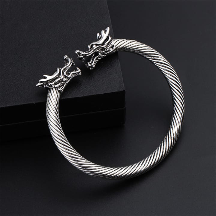 Dragon Twisted Cable Bangle