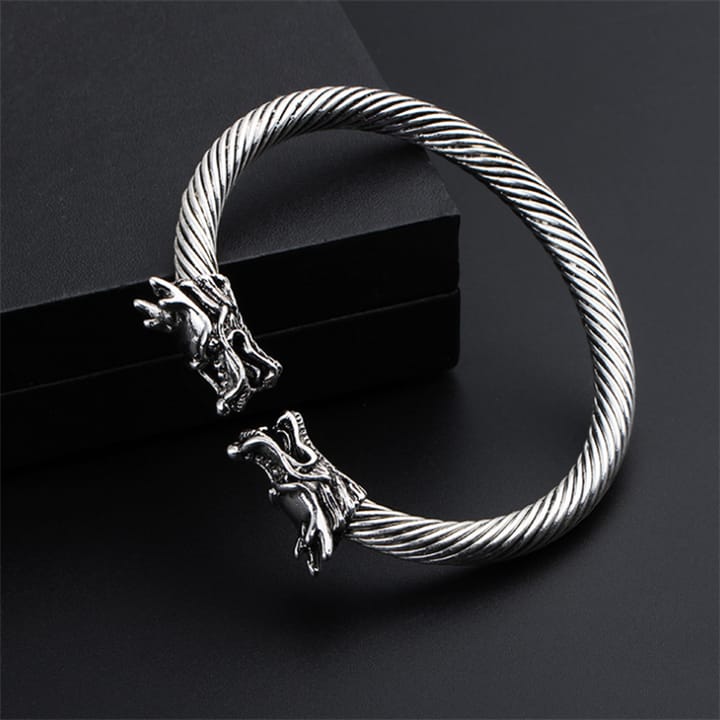 Dragon Twisted Cable Bangle