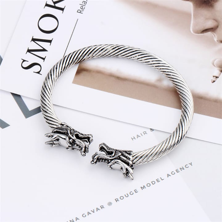 Dragon Twisted Cable Bangle