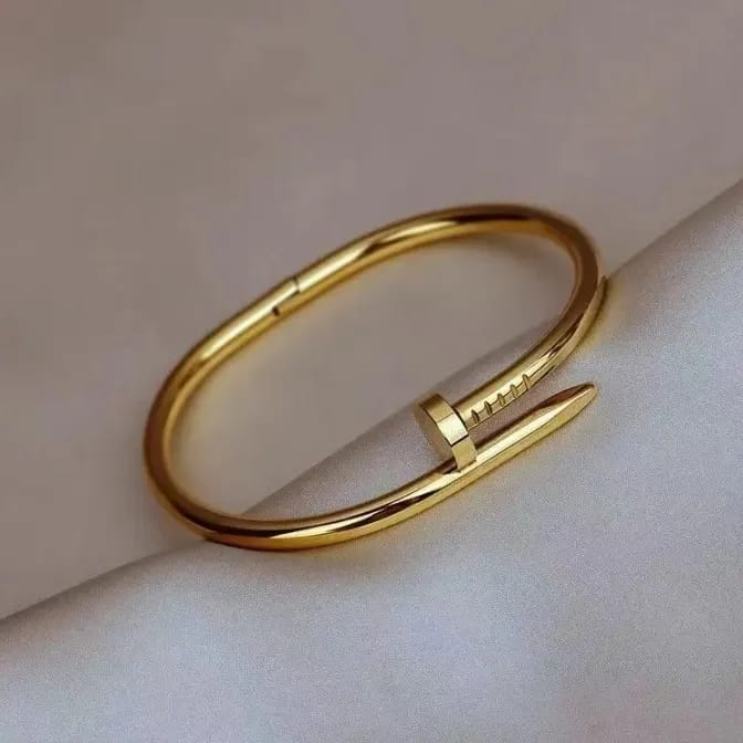 New Trending Nail Bangle Lock Bracelet