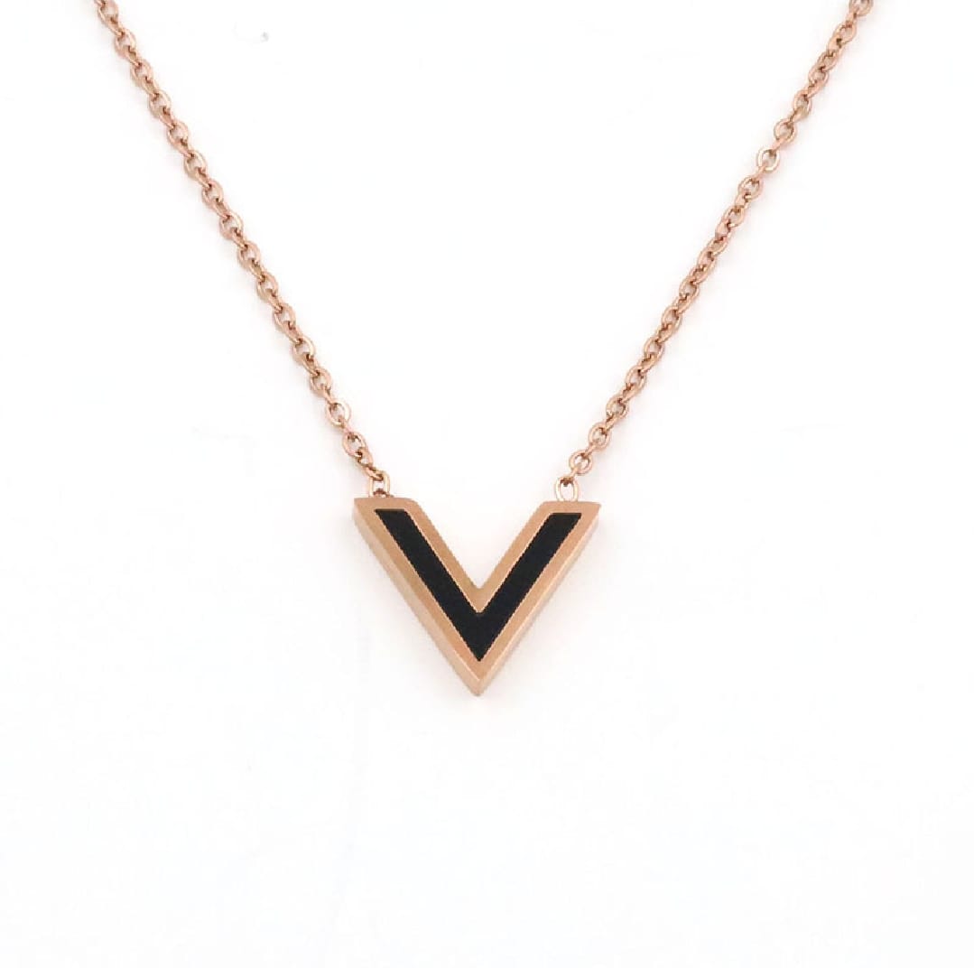 Acrylic v Letter chain