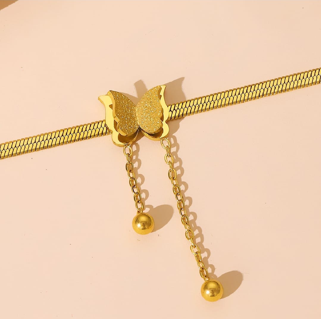Butterfly Golden Necklace