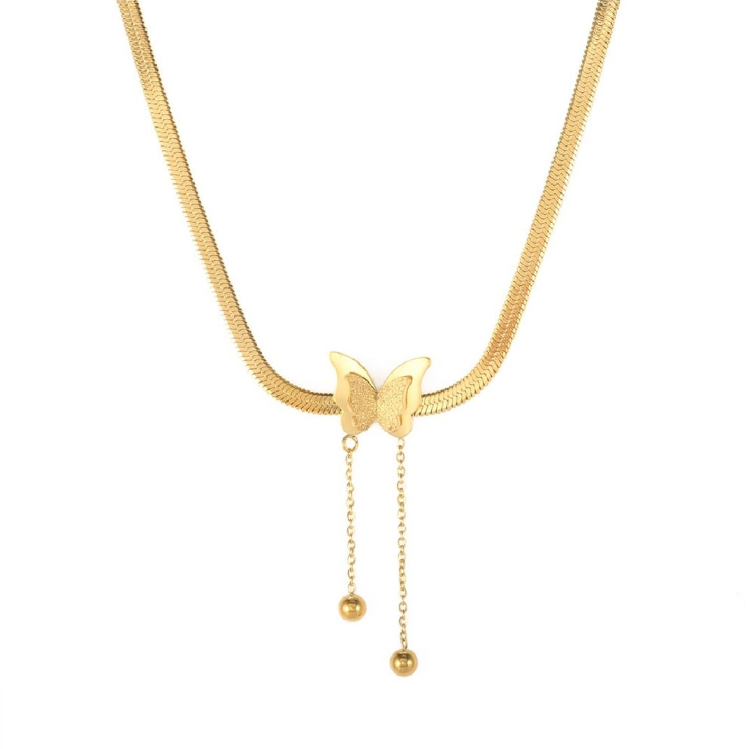 Butterfly Golden Necklace