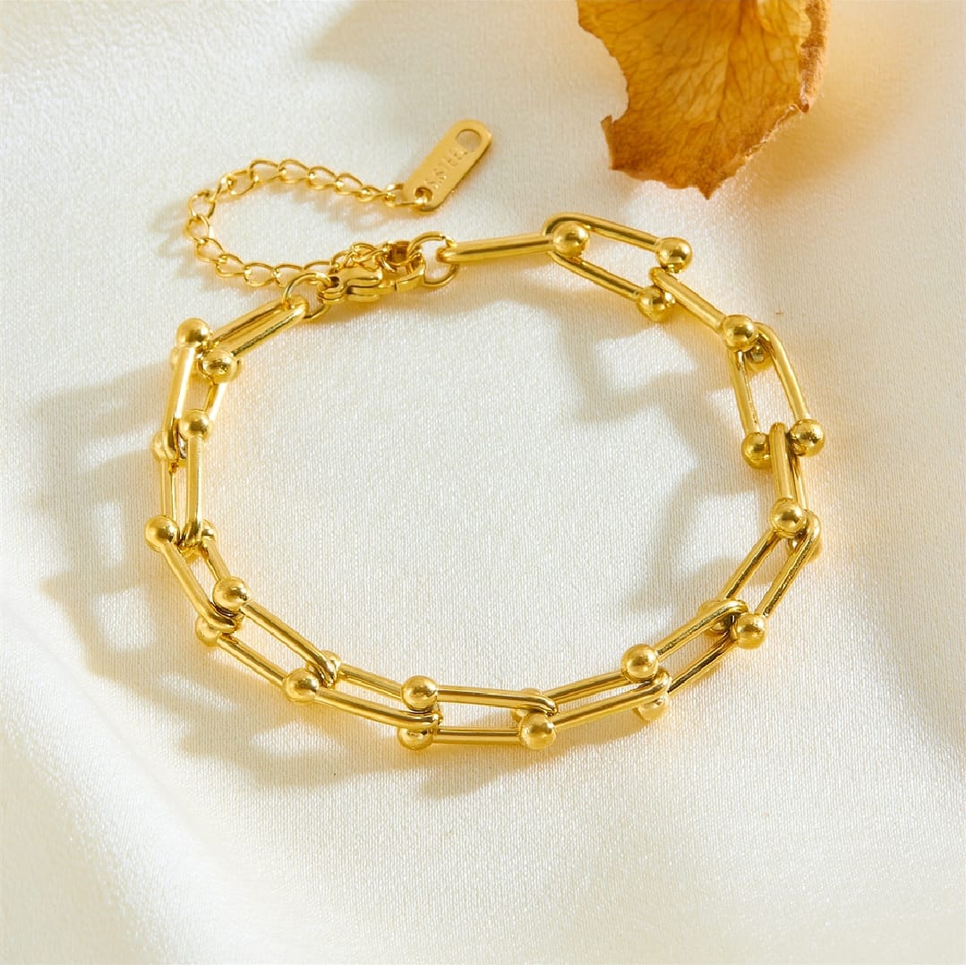 Trending Fashion Torn Knotted Chain Bracelet