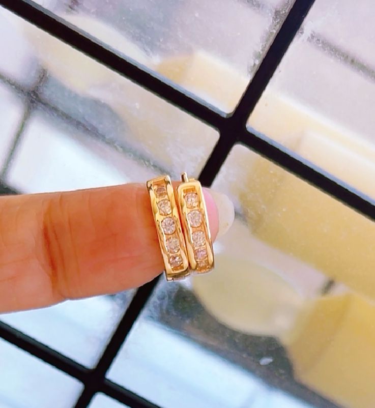 Pack Of two Round Studded Trending Bali