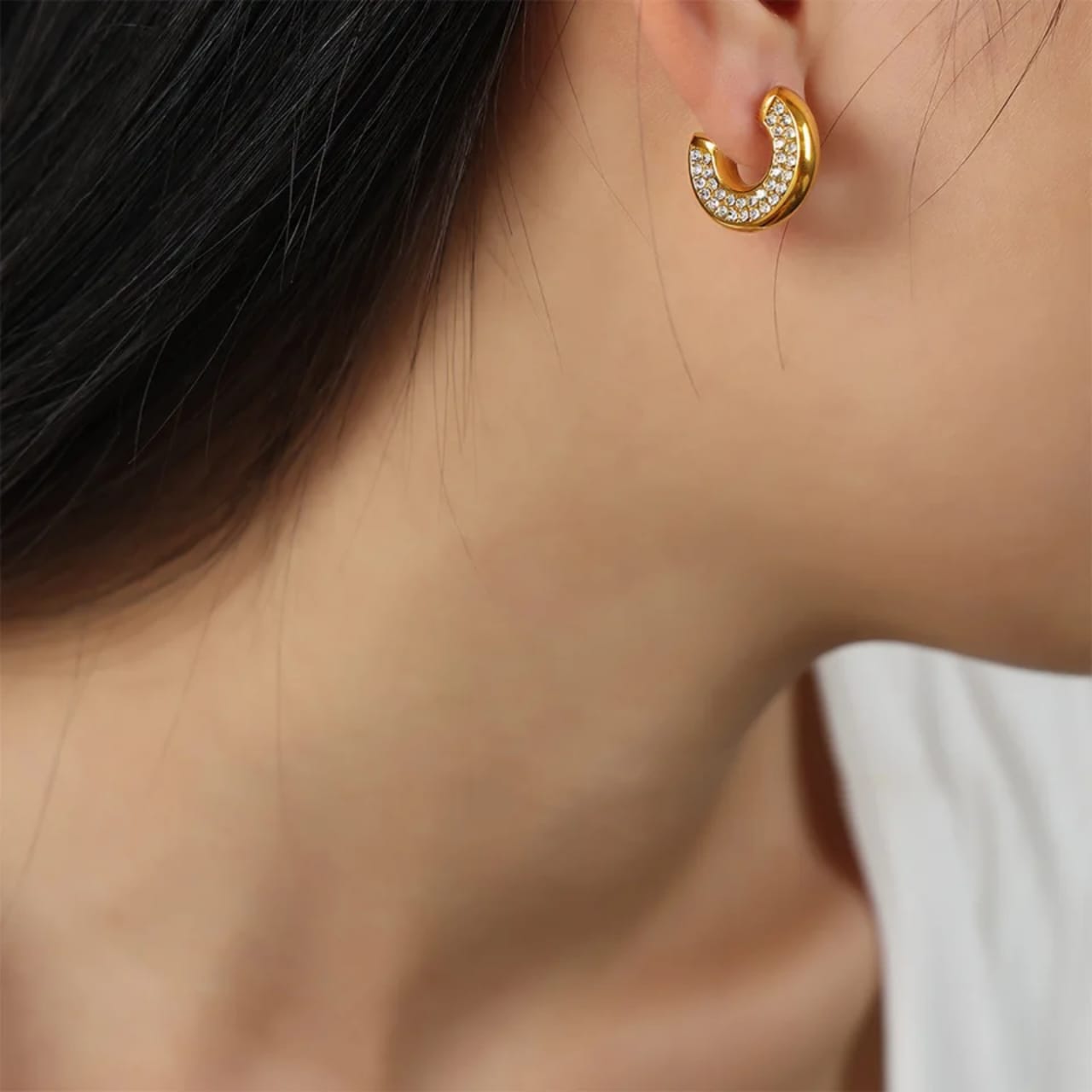 Deem Cubic Hoops bling by Bejouleds