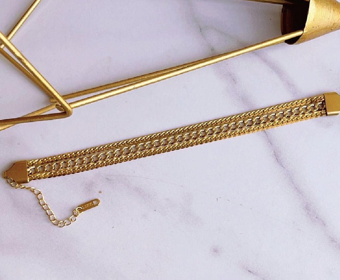Trippe Link Chain Bracelet