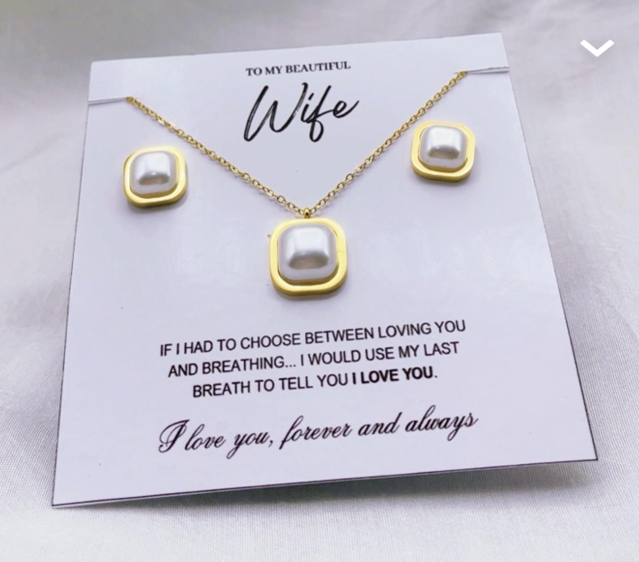 PURE PEARL BEAUTY SET WIFE GIFT BOX