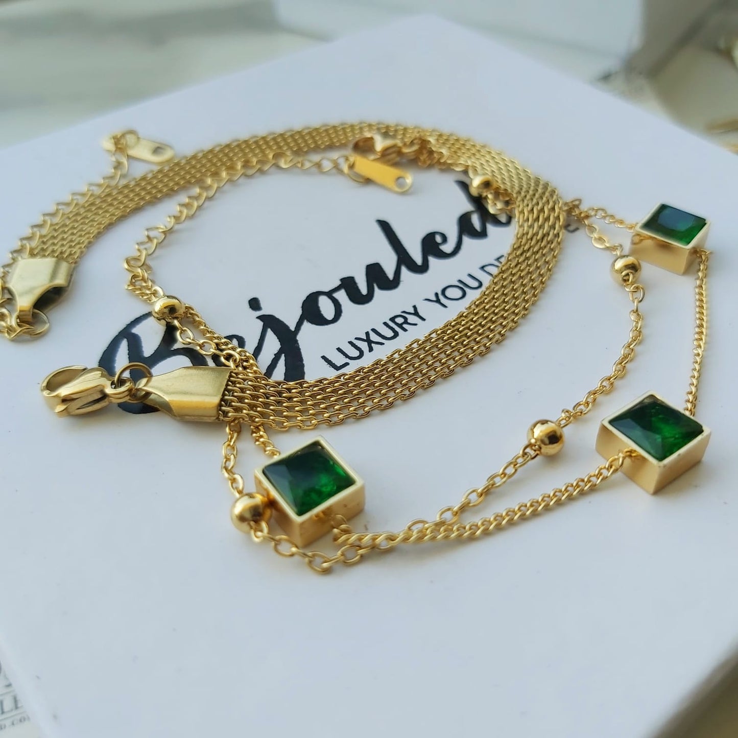 Roveena Gemstones Two Combo Deals Bracelets