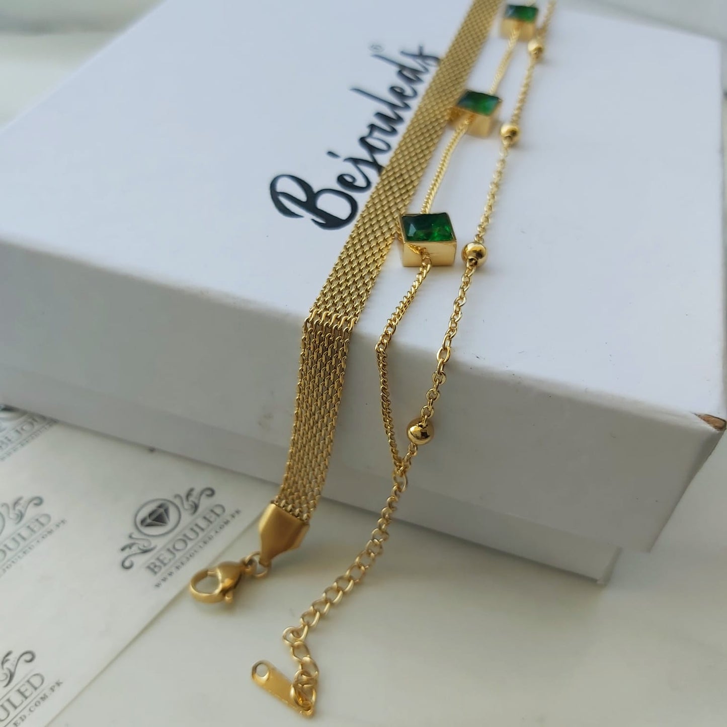 Roveena Gemstones Two Combo Deals Bracelets