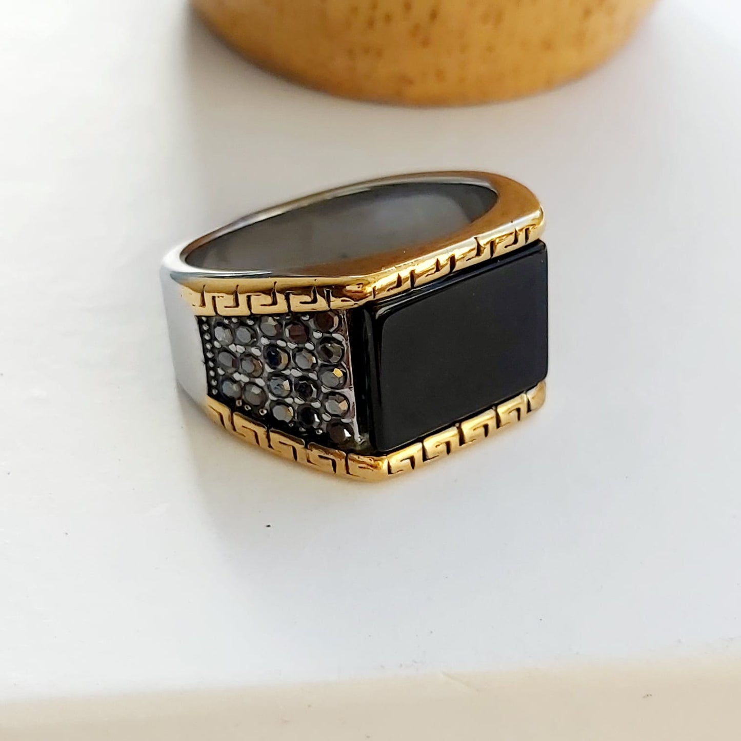 Black Onyx Ring BJR001