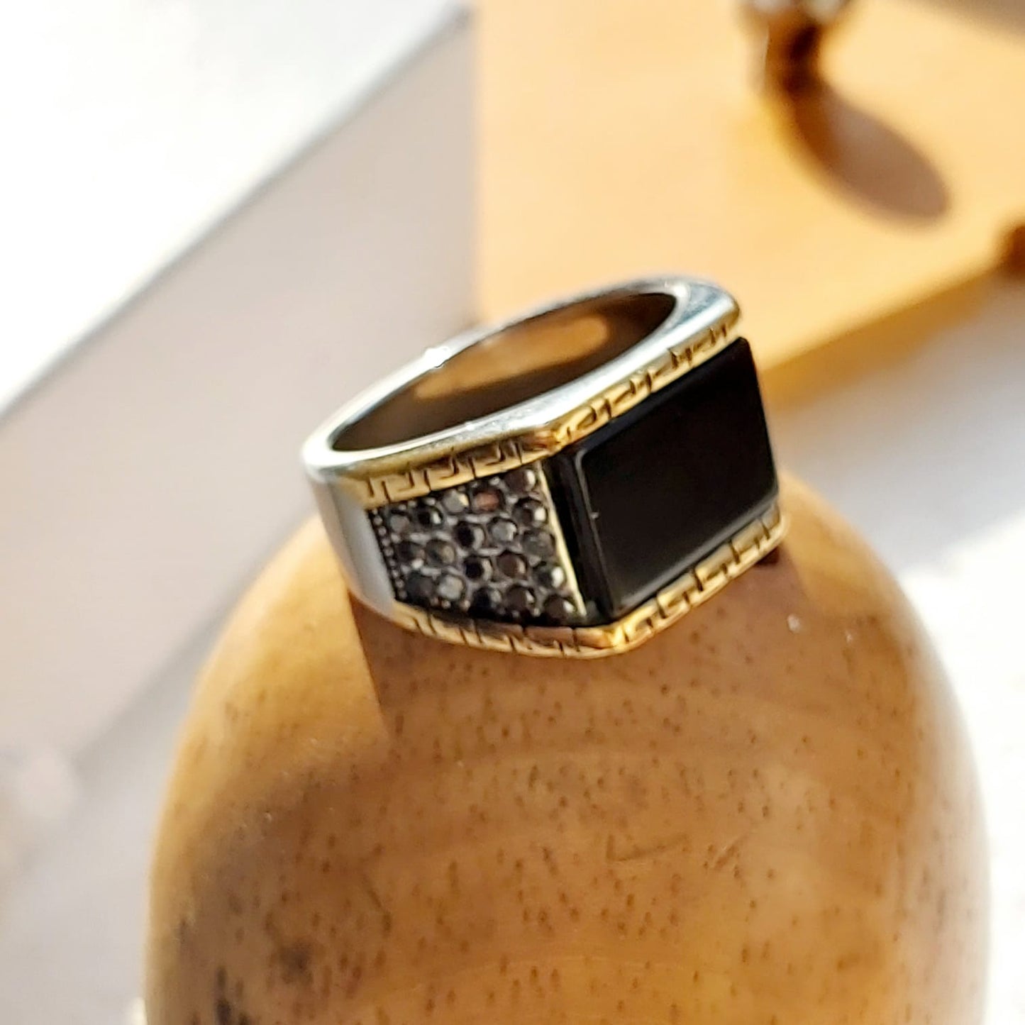 Black Onyx Ring BJR001