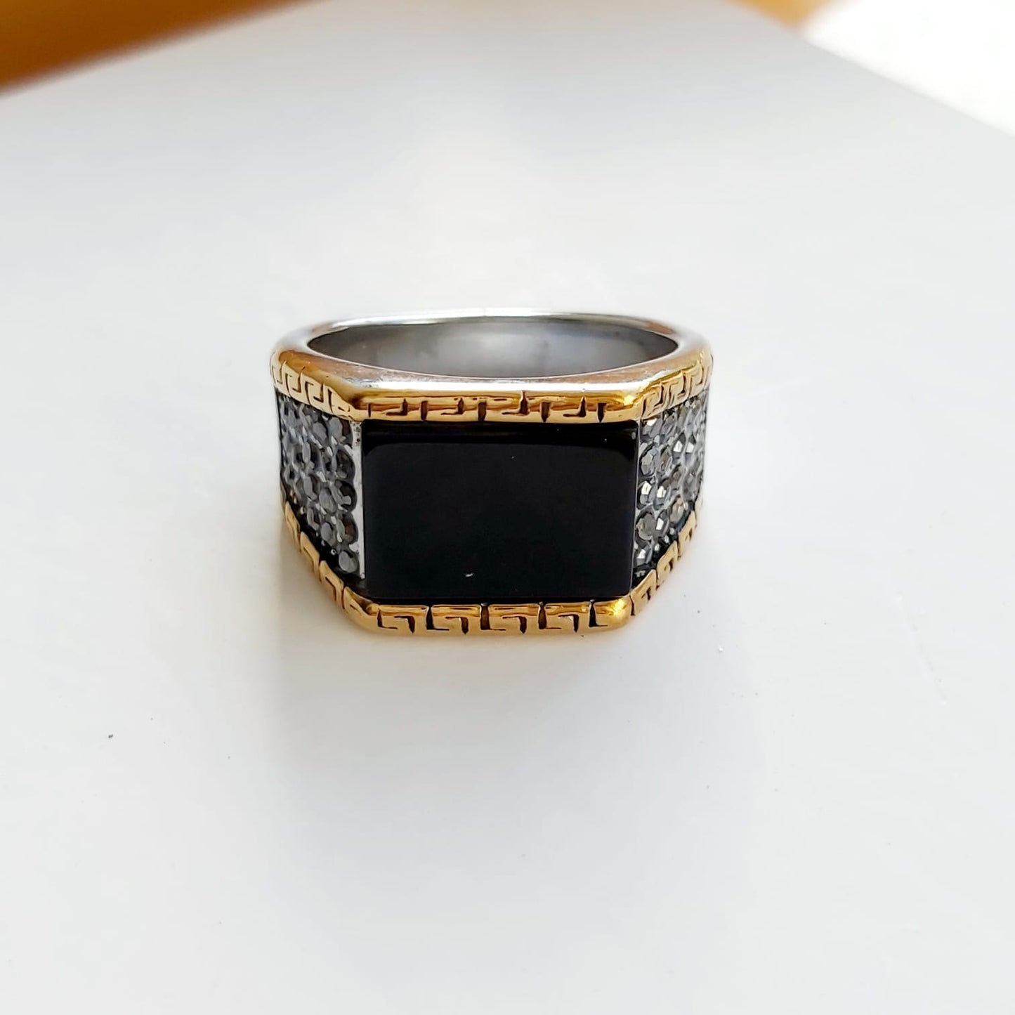 Black Onyx Ring BJR001