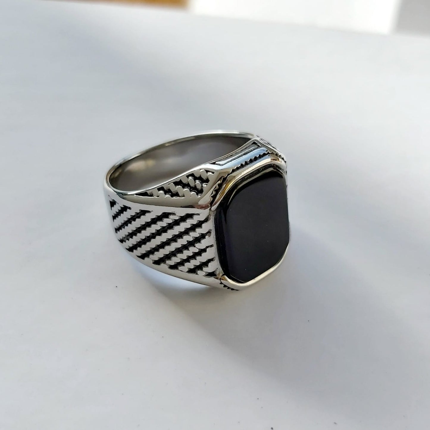 Silver Royal Medusa Ring BJR002