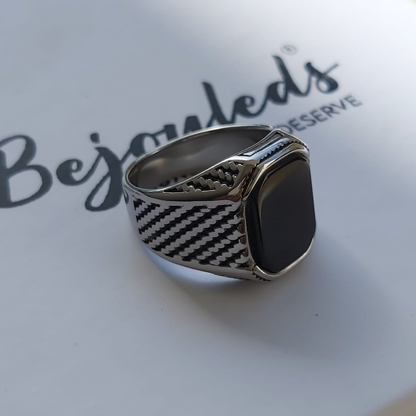 Silver Royal Medusa Ring BJR002