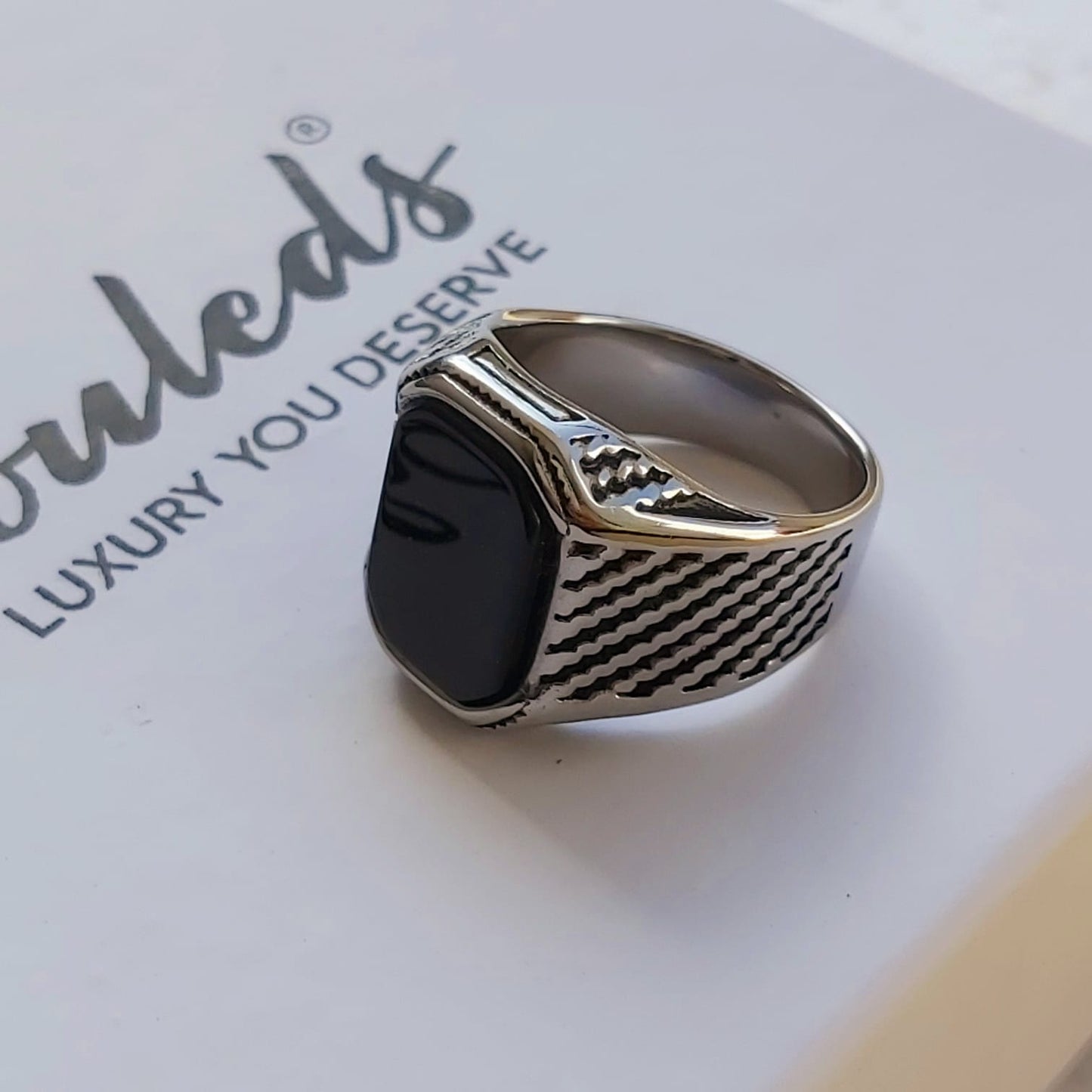 Silver Royal Medusa Ring BJR002