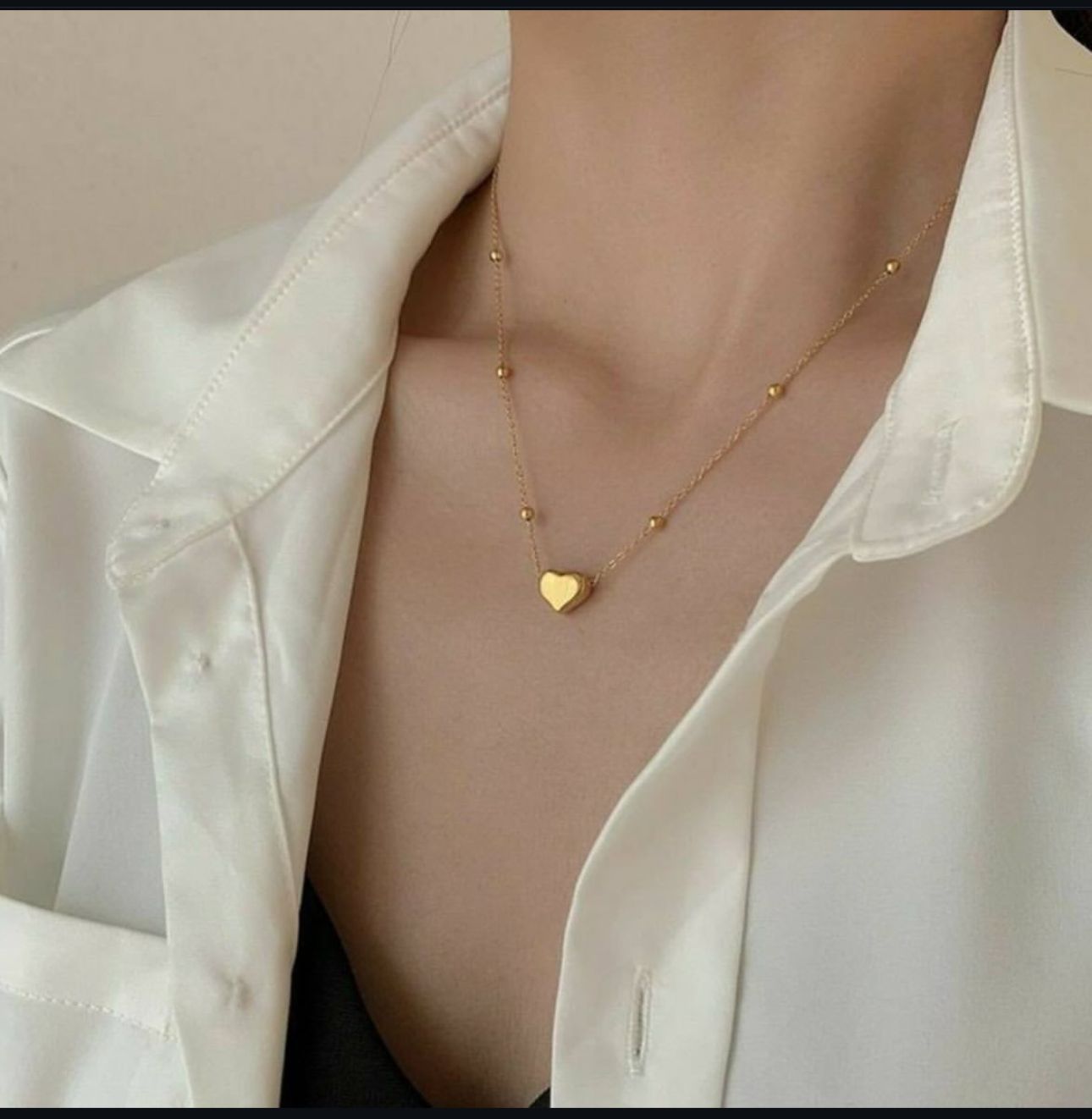 Trendy Heart Necklace