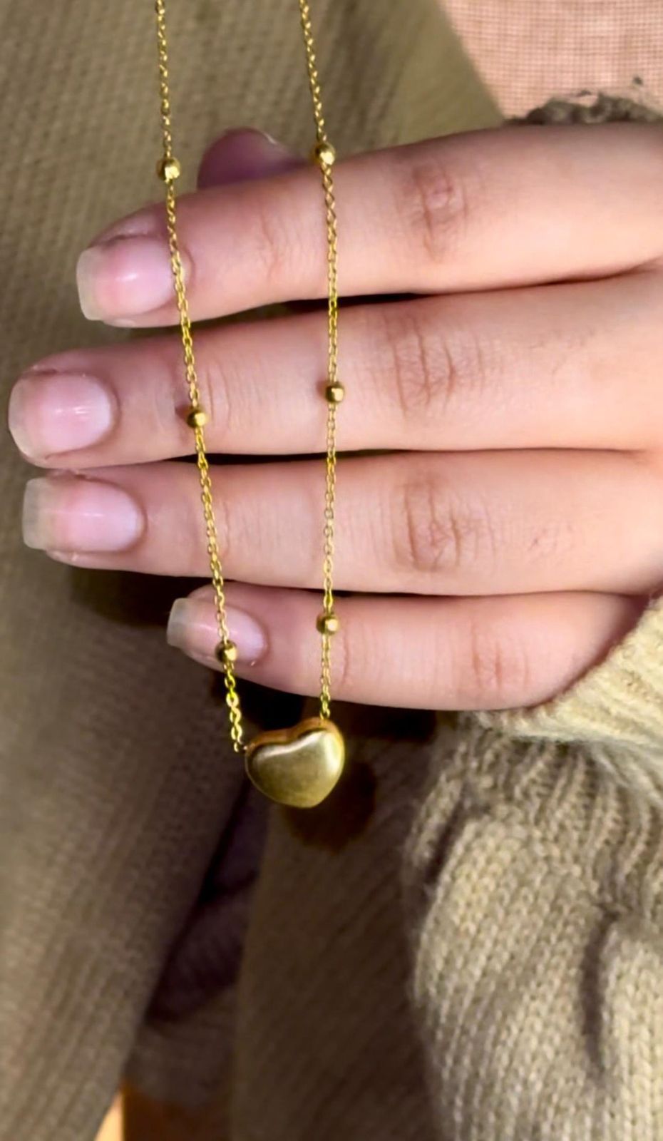 Trendy Heart Necklace