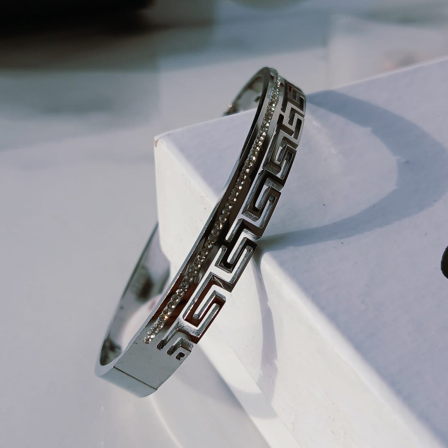 Greek Meander Bracelet