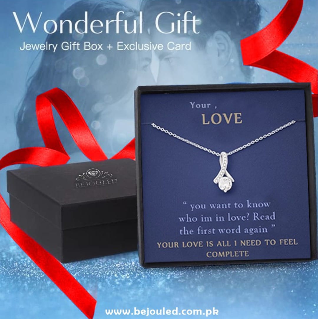 BEAUTIFUL WIFE | FUTURE WIFE | YOUR LOVE | ALLURING 925 SILVER NECKLACE