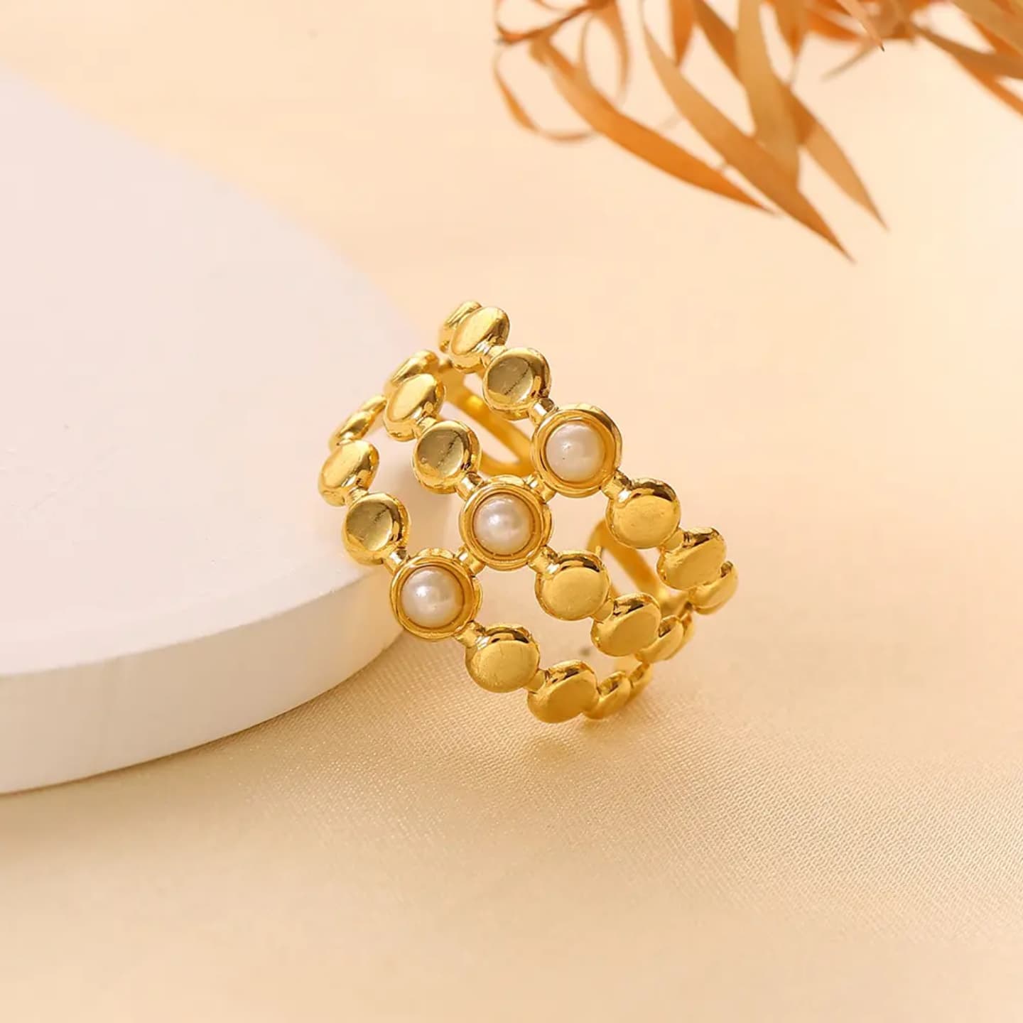 Vintage Geometric Ring