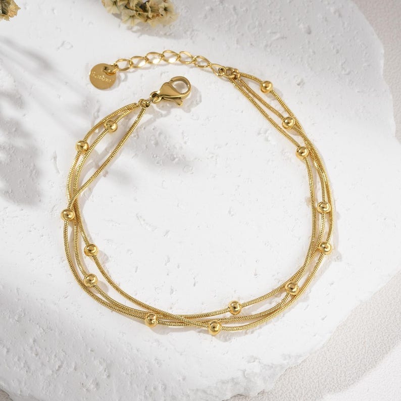 stylish Ball Chain Bracelet