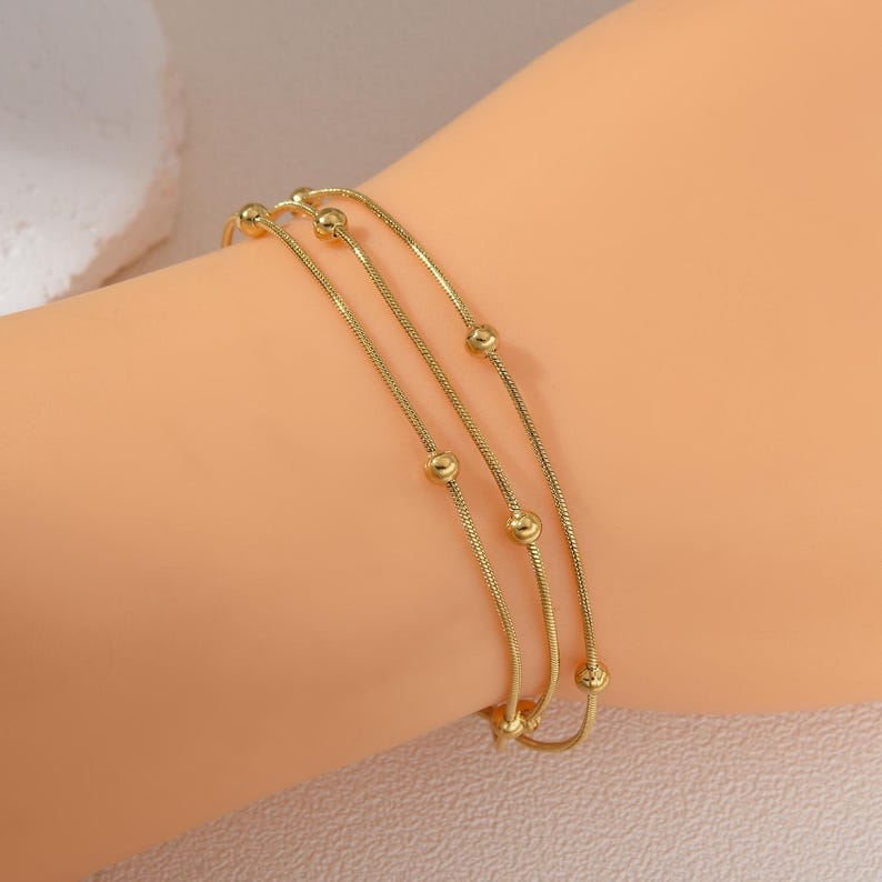 stylish Ball Chain Bracelet