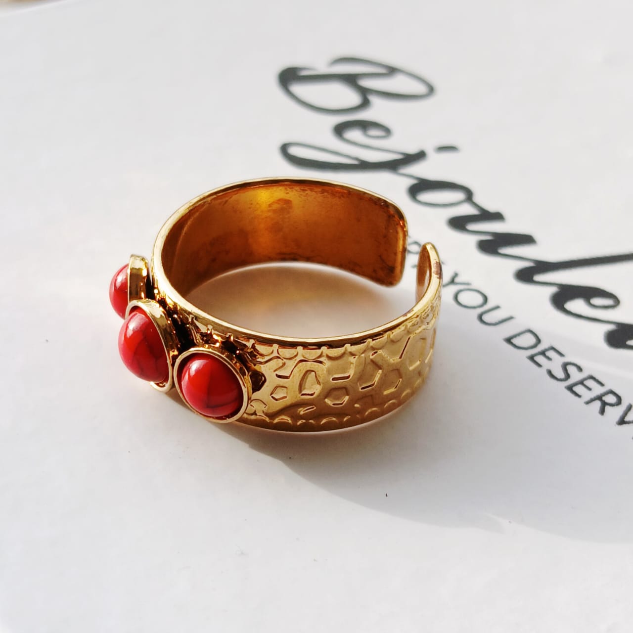 Adjustable Lane Vintage Hand Made Ring