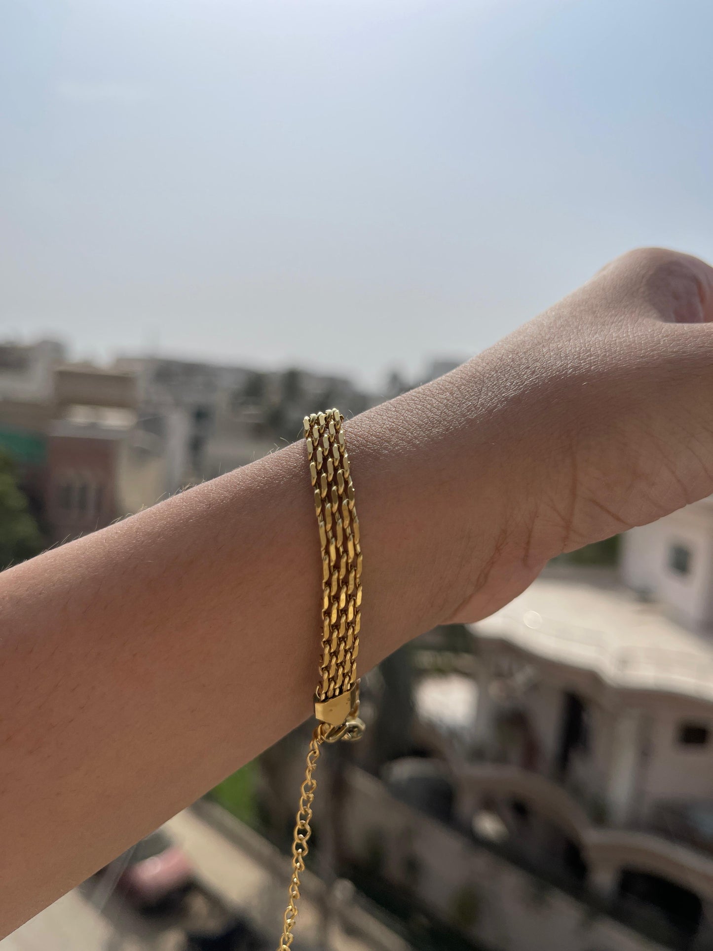 Channel zircons Rovena Bracelet