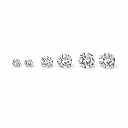 Pure 925 Silver Ear Studs