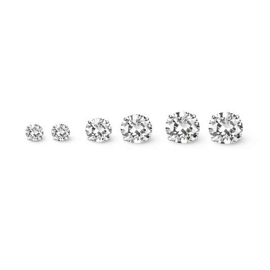 Pure 925 Silver Ear Studs