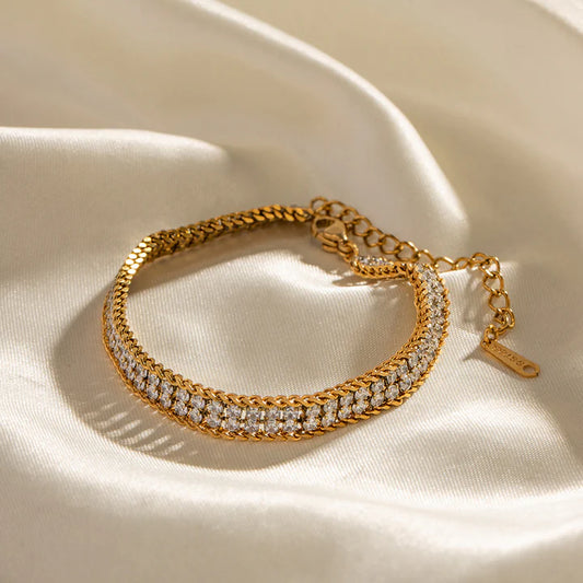 Laster zirconic stones Bracelet