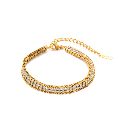 Laster zirconic stones Bracelet