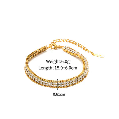 Laster zirconic stones Bracelet