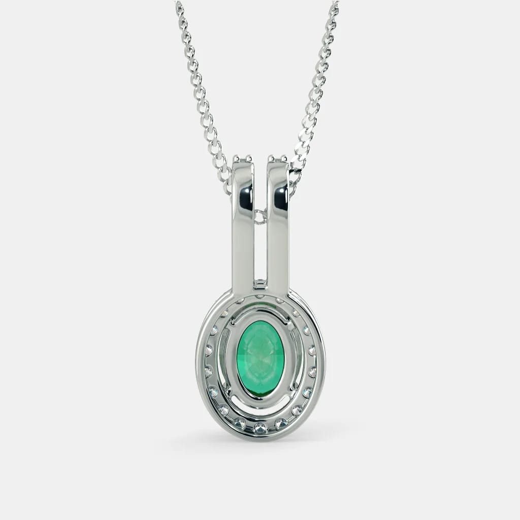 Ocean Emerald Zircon Pendant