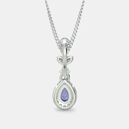 Tanzanite Zircon Pendant