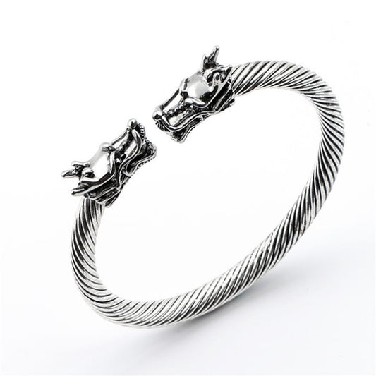 Dragon Twisted Cable Bangle