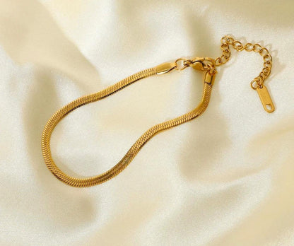 Chic Stainless Steel Snack Anklet