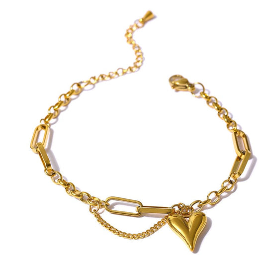 Shinny Heart Bracelet