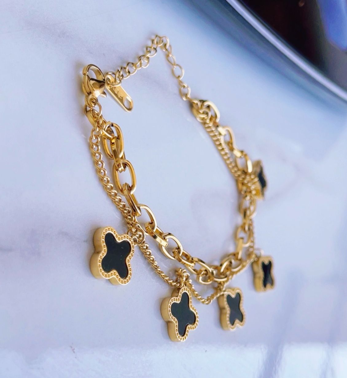 Clover Link Bracelet