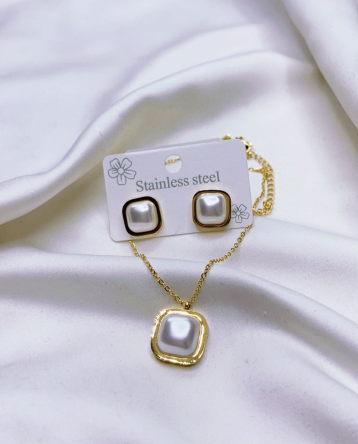 Stainless Steel diamante Set