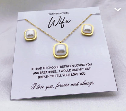 PURE PEARL BEAUTY SET WIFE GIFT BOX
