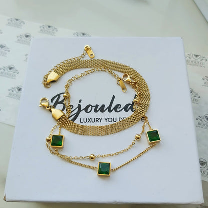 Roveena Gemstones Two Combo Deals Bracelets