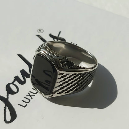 Silver Royal Medusa Ring BJR002