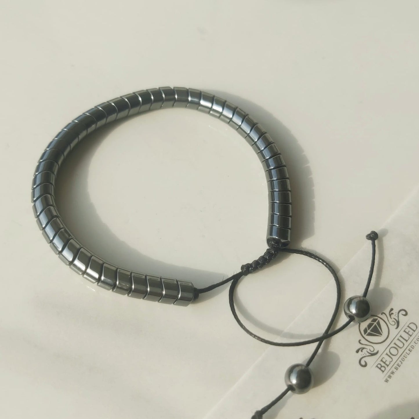 Hematite Beads Bracelet Unisex