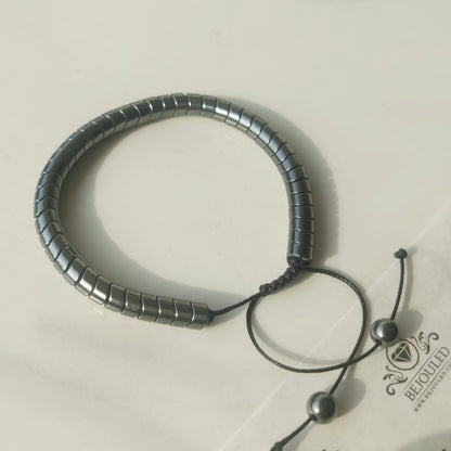 Hematite Beads Bracelet Unisex