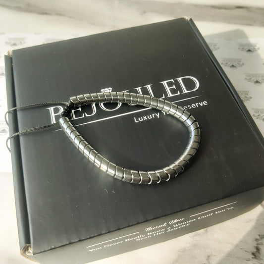 Hematite Beads Bracelet Unisex