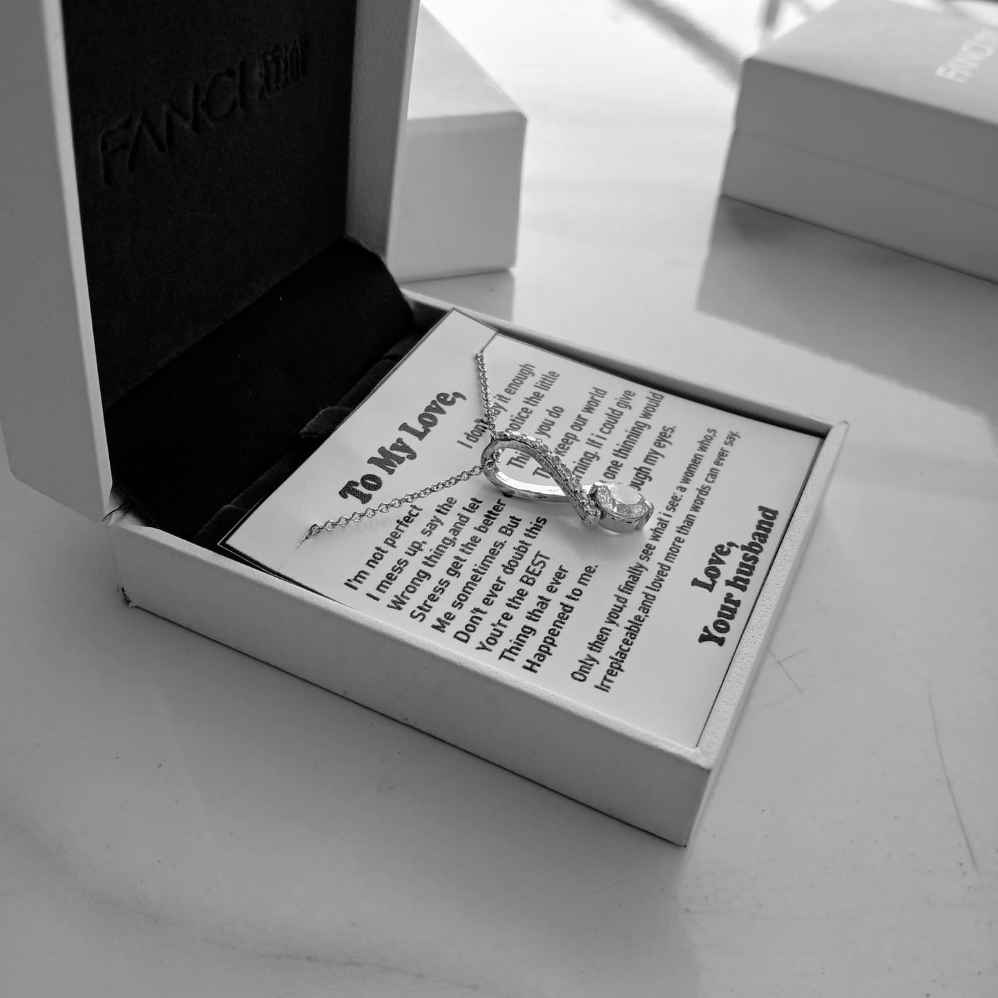 To My Love – Alluring Necklace (Gift for Wife)