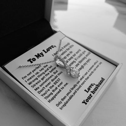 To My Love – Alluring Necklace (Gift for Wife)